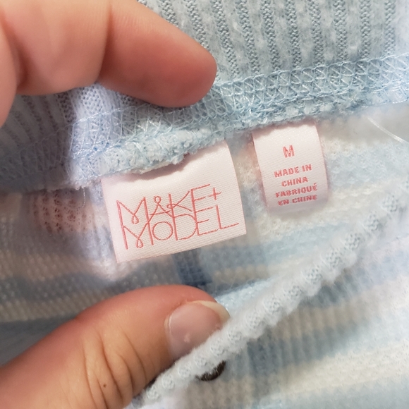Make + Model striped pajama bottoms nwot - Picture 3 of 4